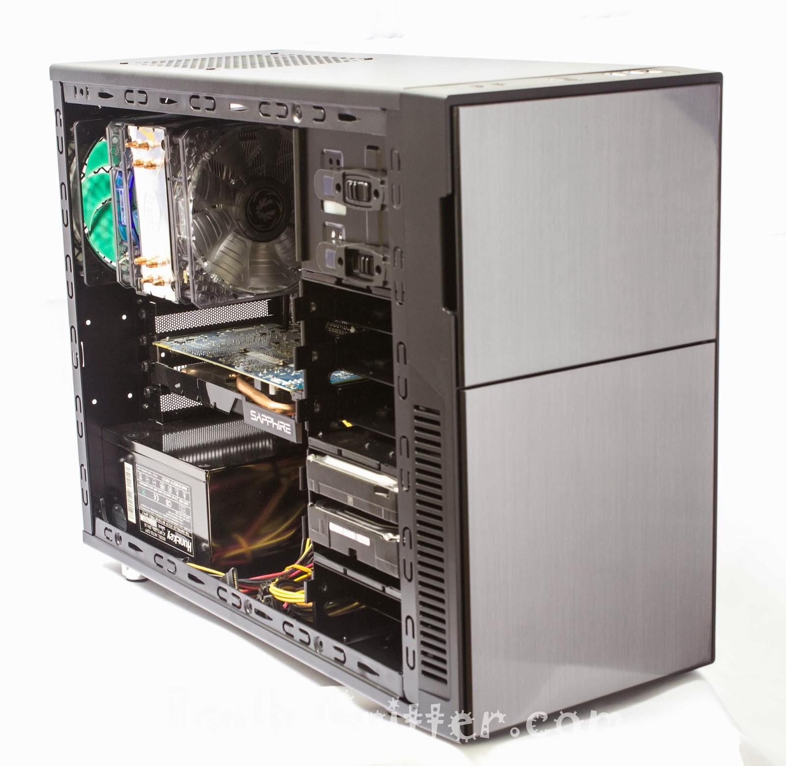 その他 Deep Silence 4 Dark Black rdzdsi3 Nanoxia Deep Silence 4 Case Review - Overclockers